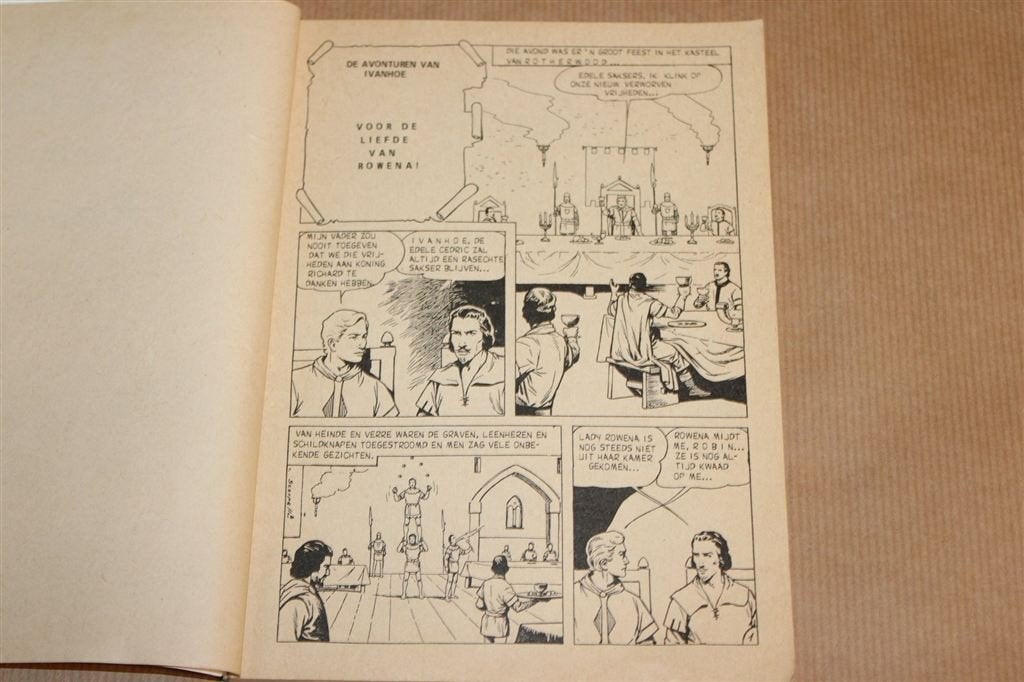 Het Grote Duel — Ivanhoe Strip, Vintage 1968, Boeken, Stripboeken, Eén stripboek, Ophalen of Verzenden, Gelezen