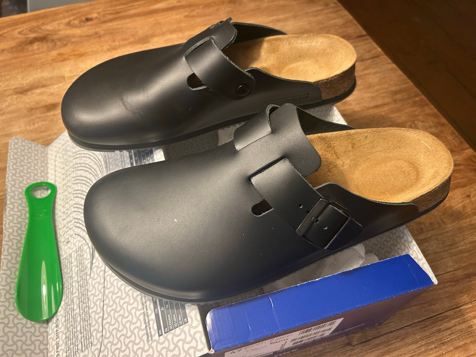 Birkenstock Boston maat 47 - Zo goed als nieuw, Ophalen of Verzenden, Zo goed als nieuw, Zwart, Klompen