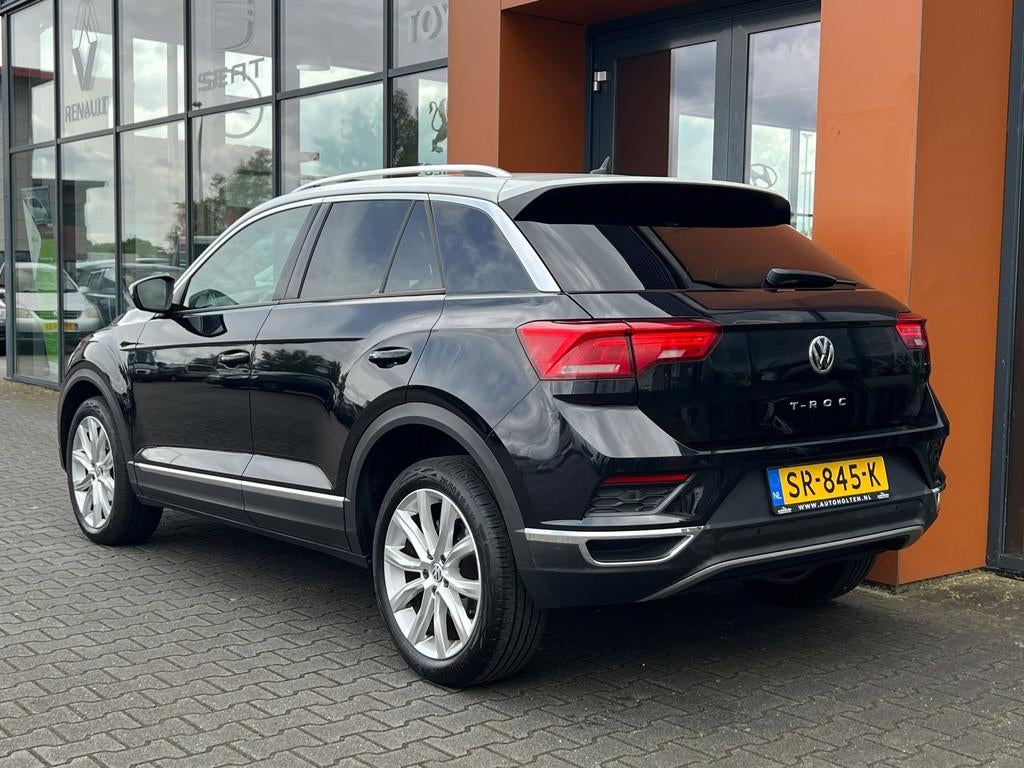 Volkswagen T-Roc 1.0TSI|Navi|Carplay|Cruise|LED|PDC|DAB+|NAP, Gebruikt, 116 pk, Zwart, Origineel Nederlands