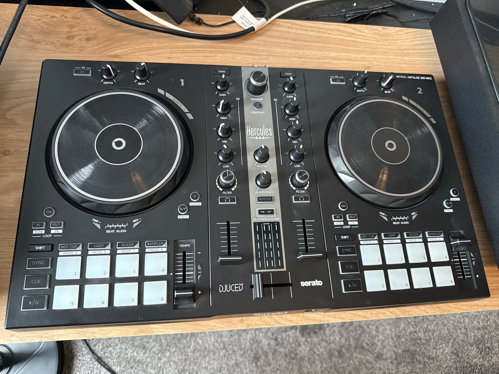 Hercules DJControl Inpulse 300 MK2 DJ-controller, Muziek en Instrumenten, Dj-sets en Draaitafels, Ophalen of Verzenden, Zo goed als nieuw