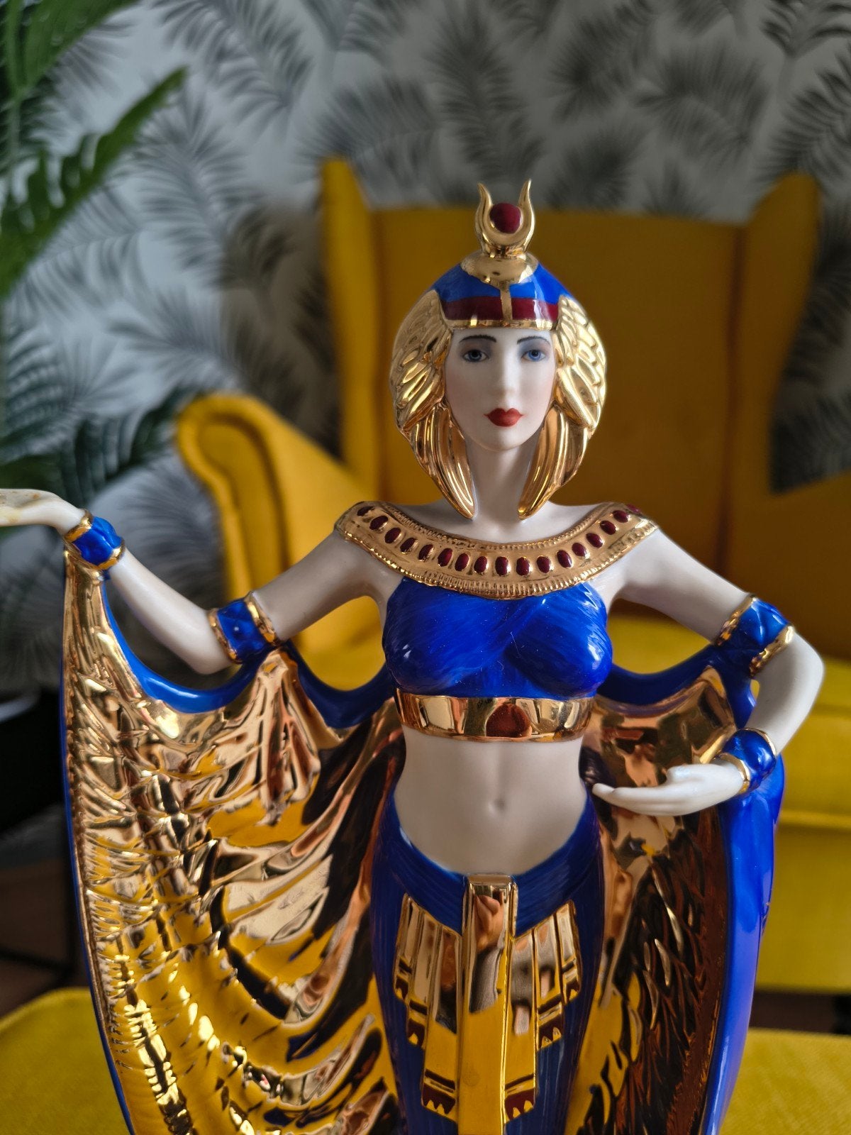 Porseleinen Beeld Cleopatra - 1990, Ophalen