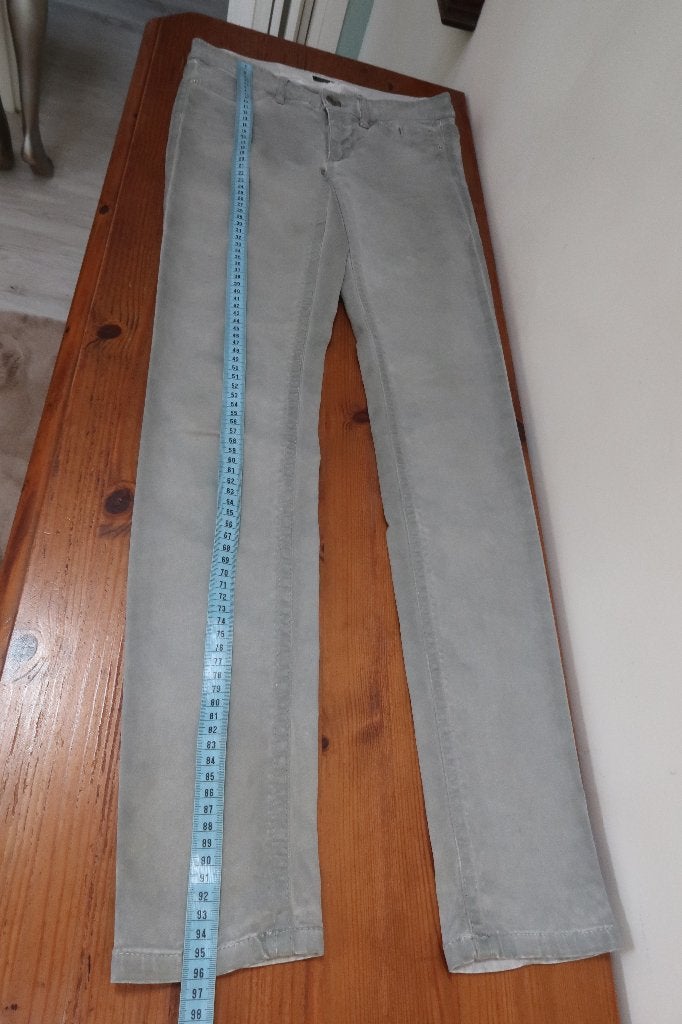 Marccain lichtgrijze broek maat 1, Ophalen of Verzenden, Zo goed als nieuw, Maat 36 (S), Marccain