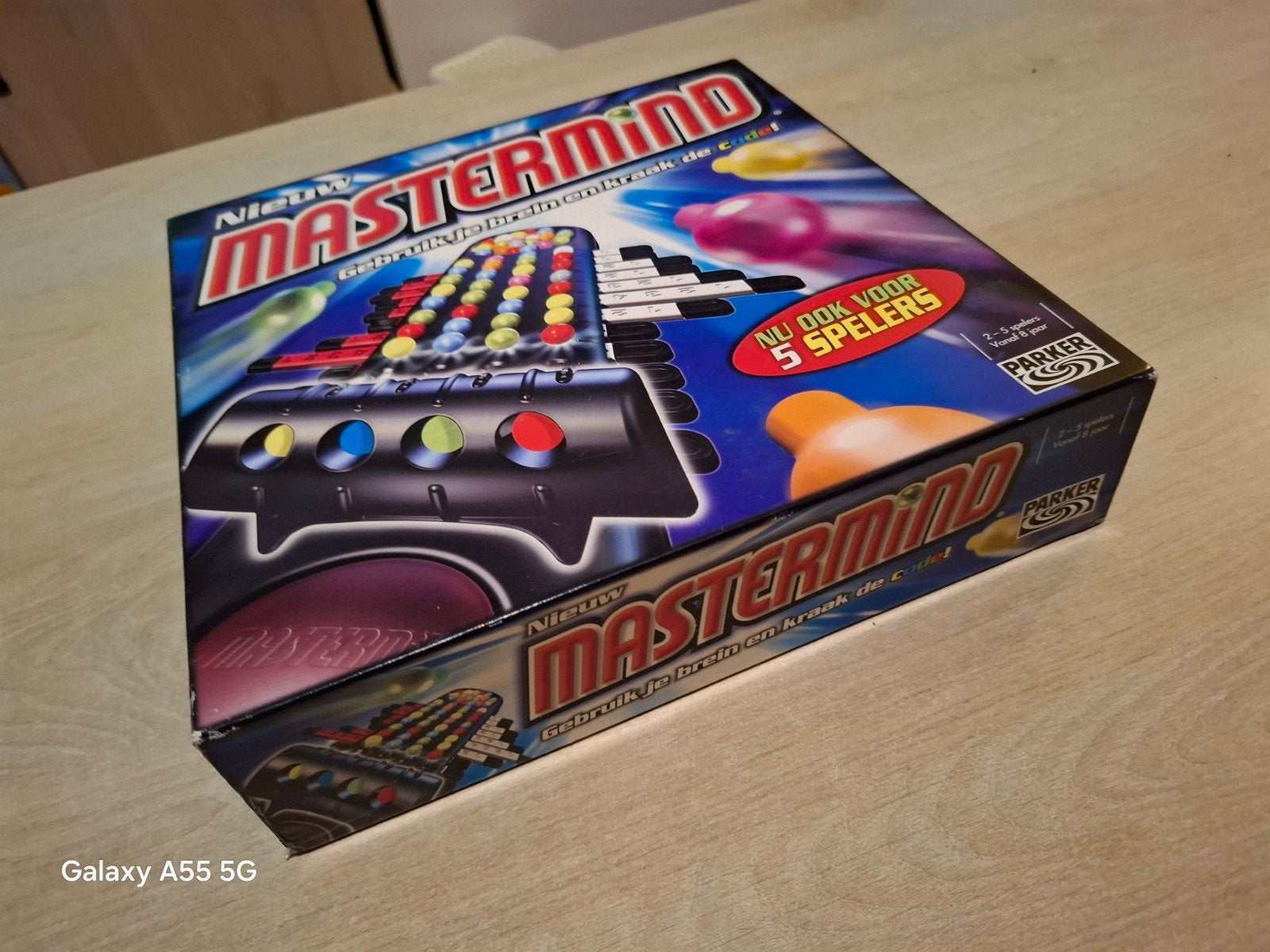 Mastermind Bordspel - Gebruik je brein en kraak de code!, Parker, Zo goed als nieuw, Vijf spelers of meer, Consumercare@hasbro.co.uk