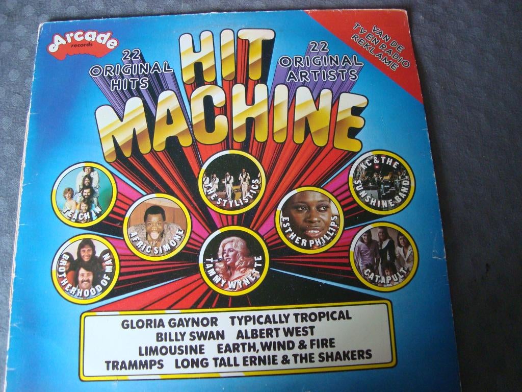 22 orginal hits , hit machine, Ophalen of Verzenden, Zo goed als nieuw, 12 inch