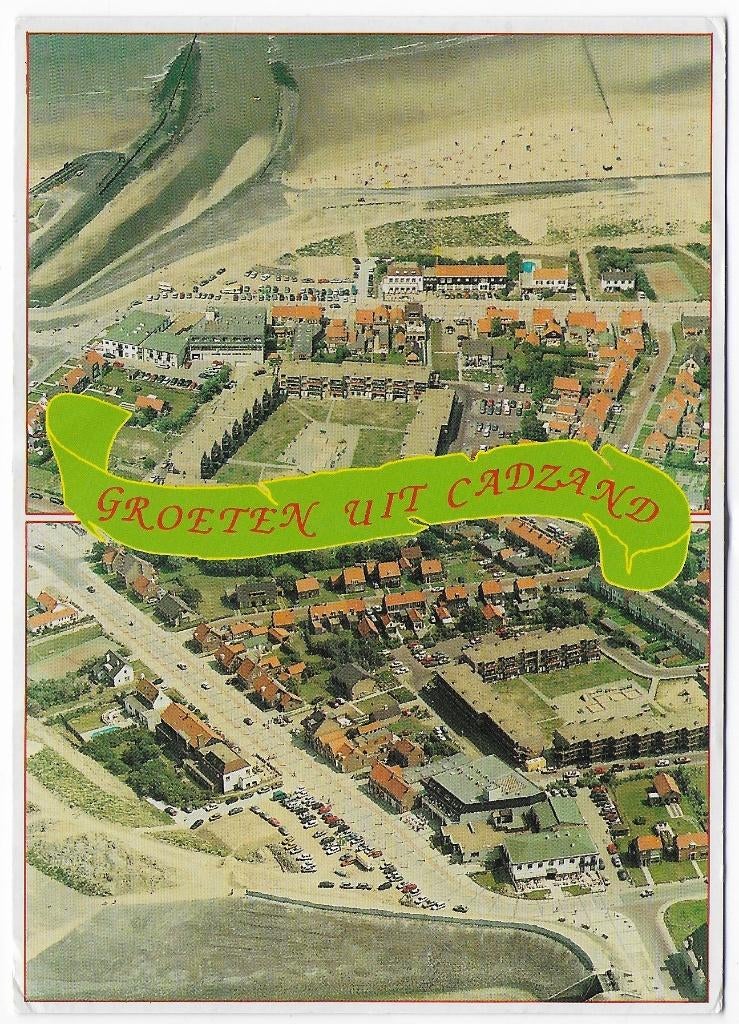 Cadzand Gelopen Ansichtkaart ( B6013), Verzenden, 1980 tot heden, Gelopen