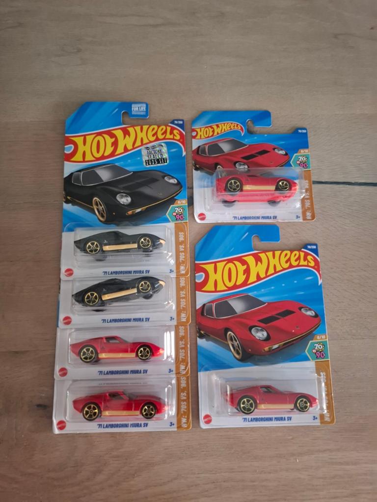 Hot Wheels Lamborghini Mainlines, Ophalen of Verzenden, Nieuw, Auto
