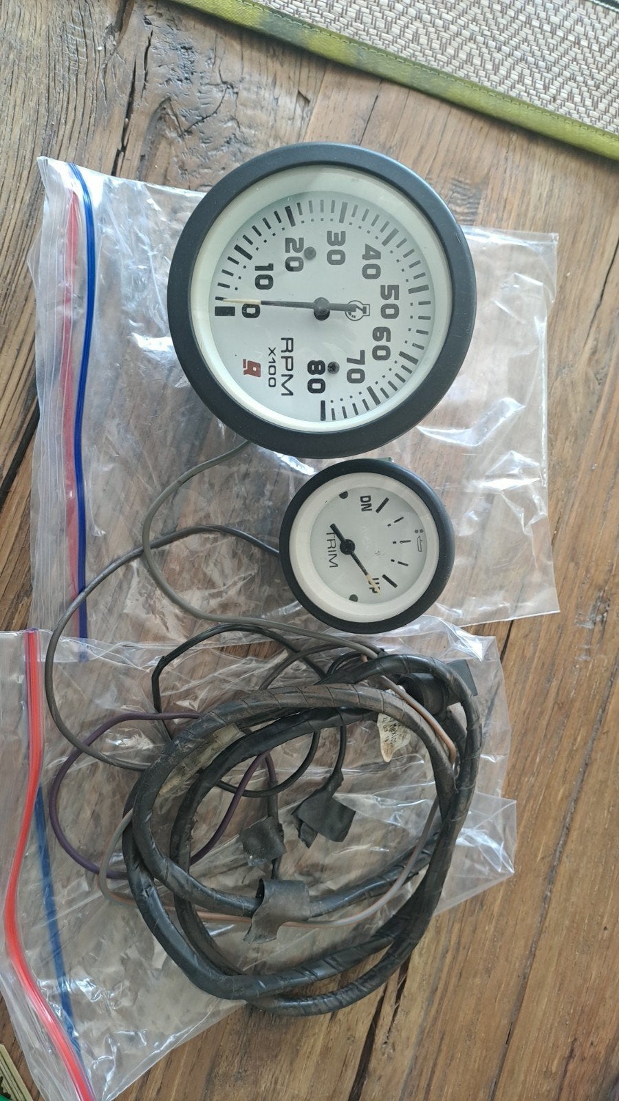 Mercury Toerenteller en Trim Meter voor Buitenboordmotor, Ophalen of Verzenden, Gebruikt, Motor en Techniek