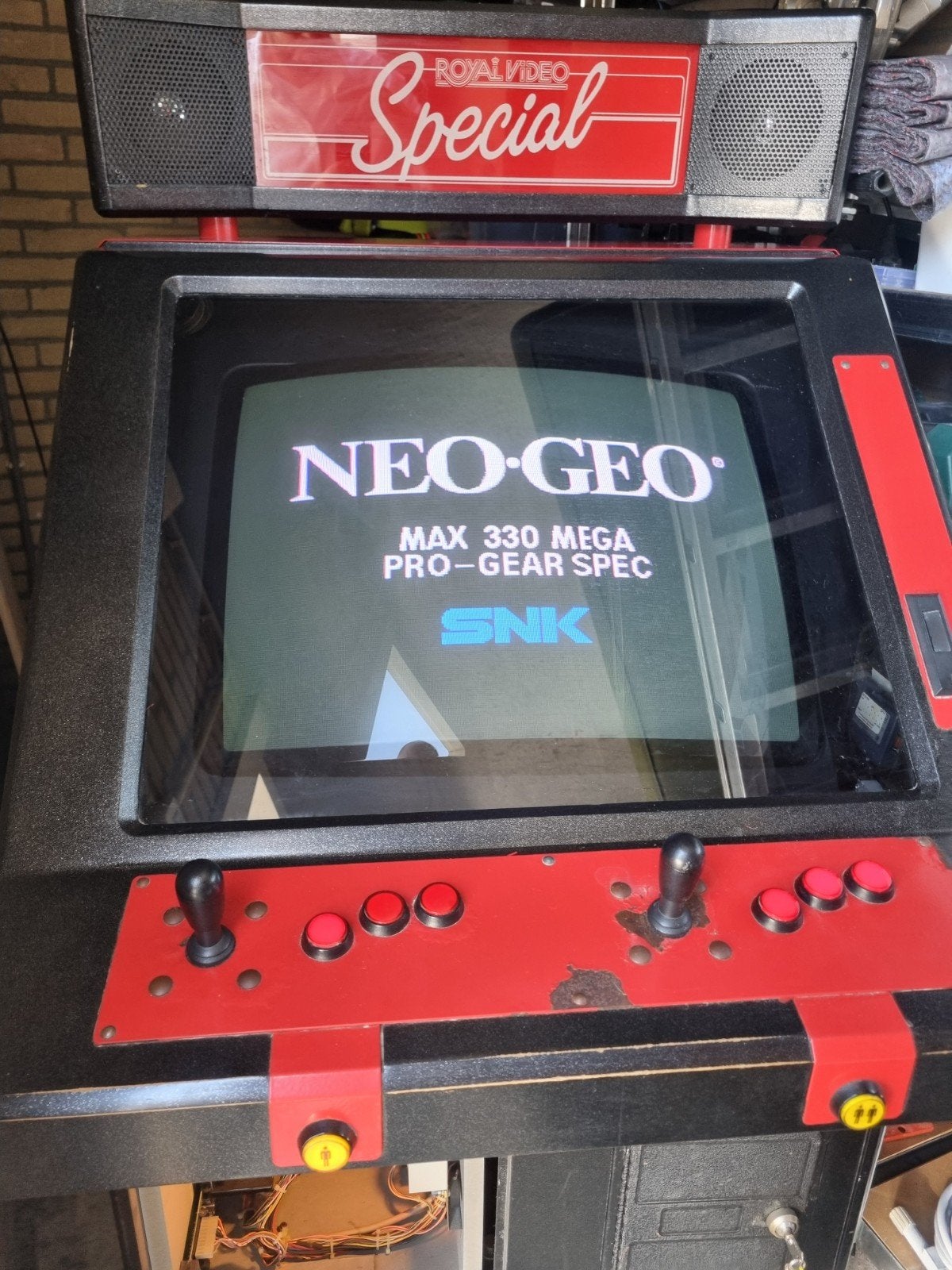 Royal Video Special - Neo Geo arcade kast, Verzamelen, Ophalen, Gebruikt