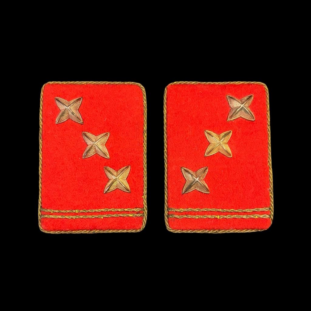 Kraagstukken set W.A. Opperhopman, Verzamelen, Militaria | Tweede Wereldoorlog, Ophalen of Verzenden, Nederland, Embleem of Badge