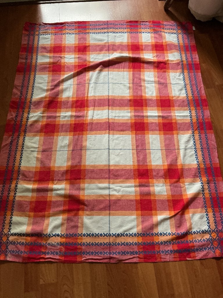 Vintage tafellaken, Ophalen of Verzenden, Gebruikt, Rechthoek