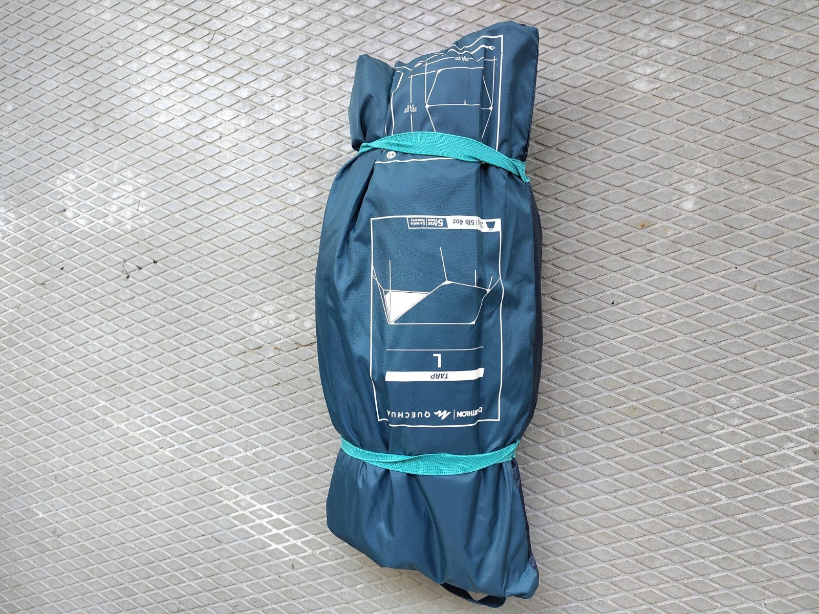Quechua Tarp L - Decathlon - een zomer gebruikt, Ophalen, Zo goed als nieuw, Tot en met 2