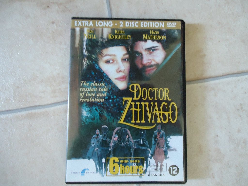 drama - miniserie - Doctor Zhivago - Sam Neill, Keira Knight, Gebruikt, Alle leeftijden, Drama, Ophalen of Verzenden