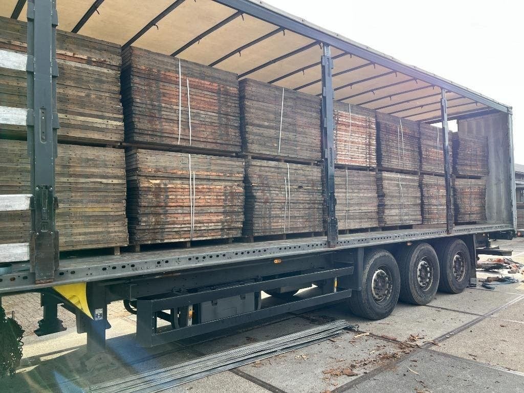 Houten steenschotten van circa 65 x 140 voor vele doeleinden, Ophalen of Verzenden, Gebruikt, Hout