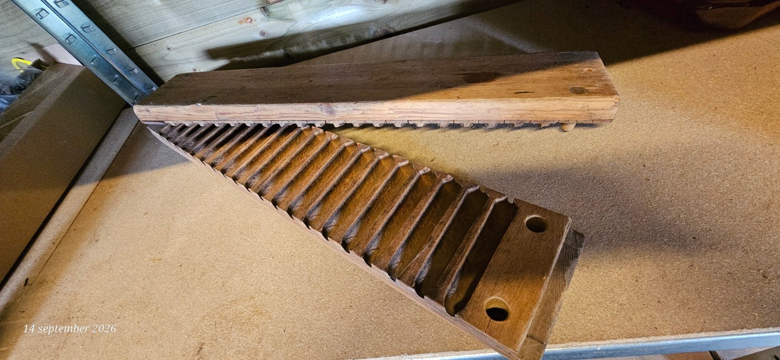 Houten sigarenmal, Ophalen of Verzenden