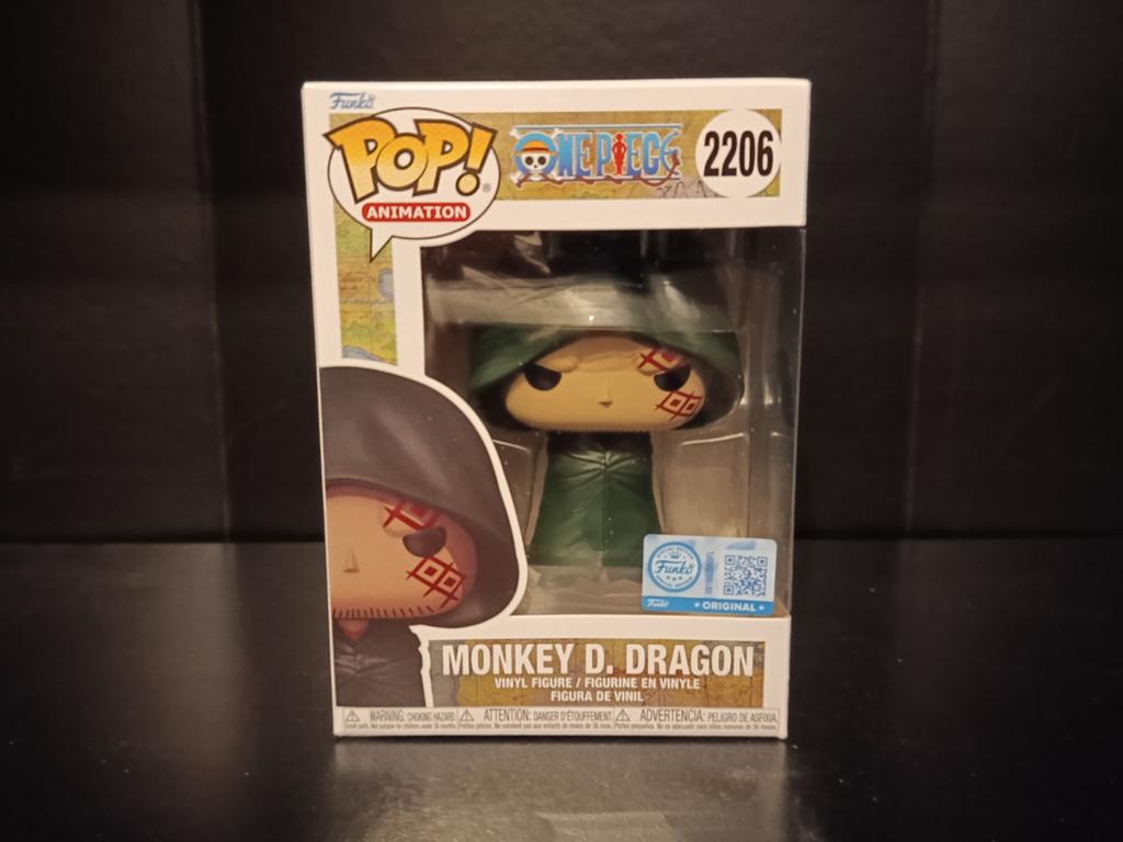 Monkey D Dragon 2206 Funko Pop Exclusive One Piece, Ophalen of Verzenden, Nieuw