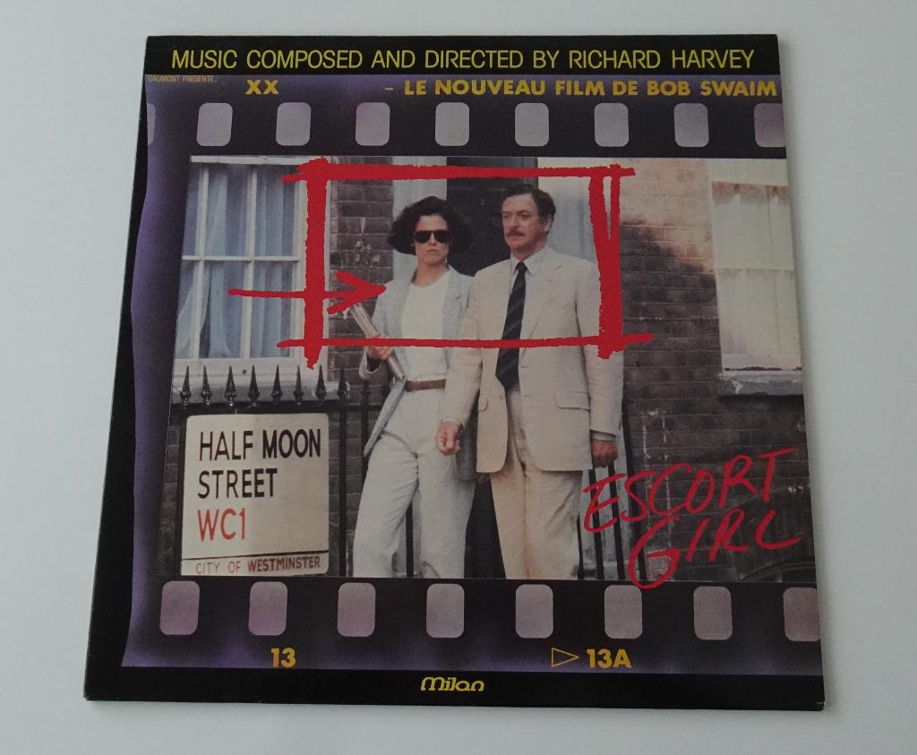Richard Harvey - Half Moon Street / Escort Girl - 1986, Ophalen, Zo goed als nieuw, 12 inch