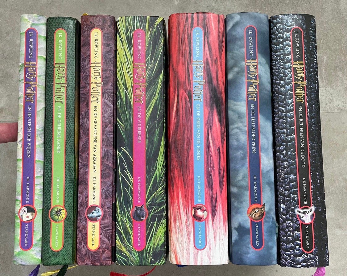 Harry Potter, de complete serie hardcovers van 7 delen, Ophalen of Verzenden, Gebruikt, Boek of Poster