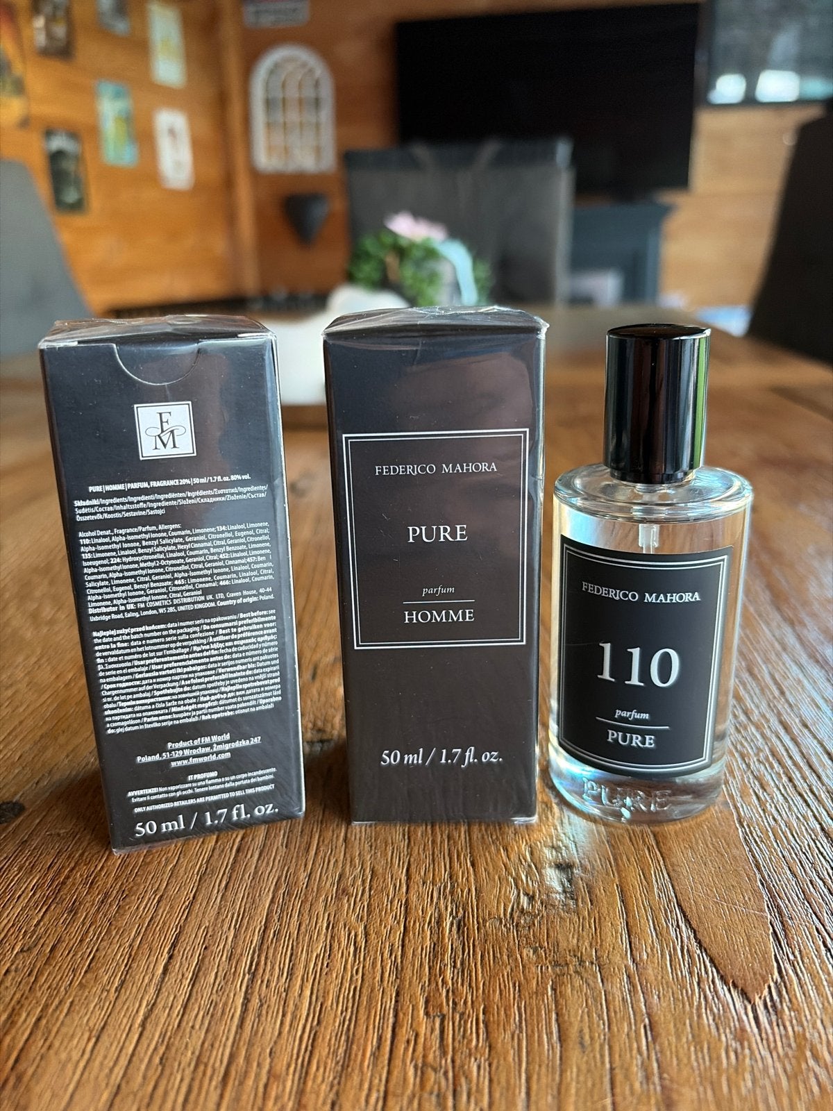 Federico Mahora Pure Homme 110 Parfum 50ml, Ophalen of Verzenden, Nieuw