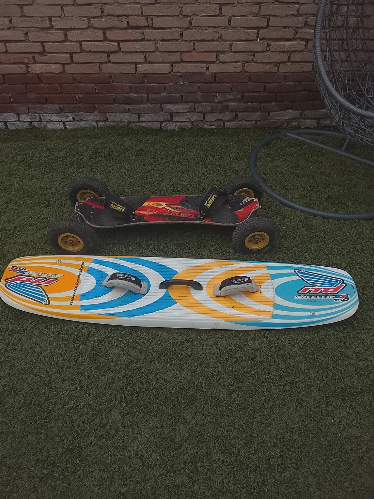 RRD Airtrick 150 Windsurfplank - Moet weg!, Met voetbanden, 250 tot 300 cm, Gebruikt, RRD