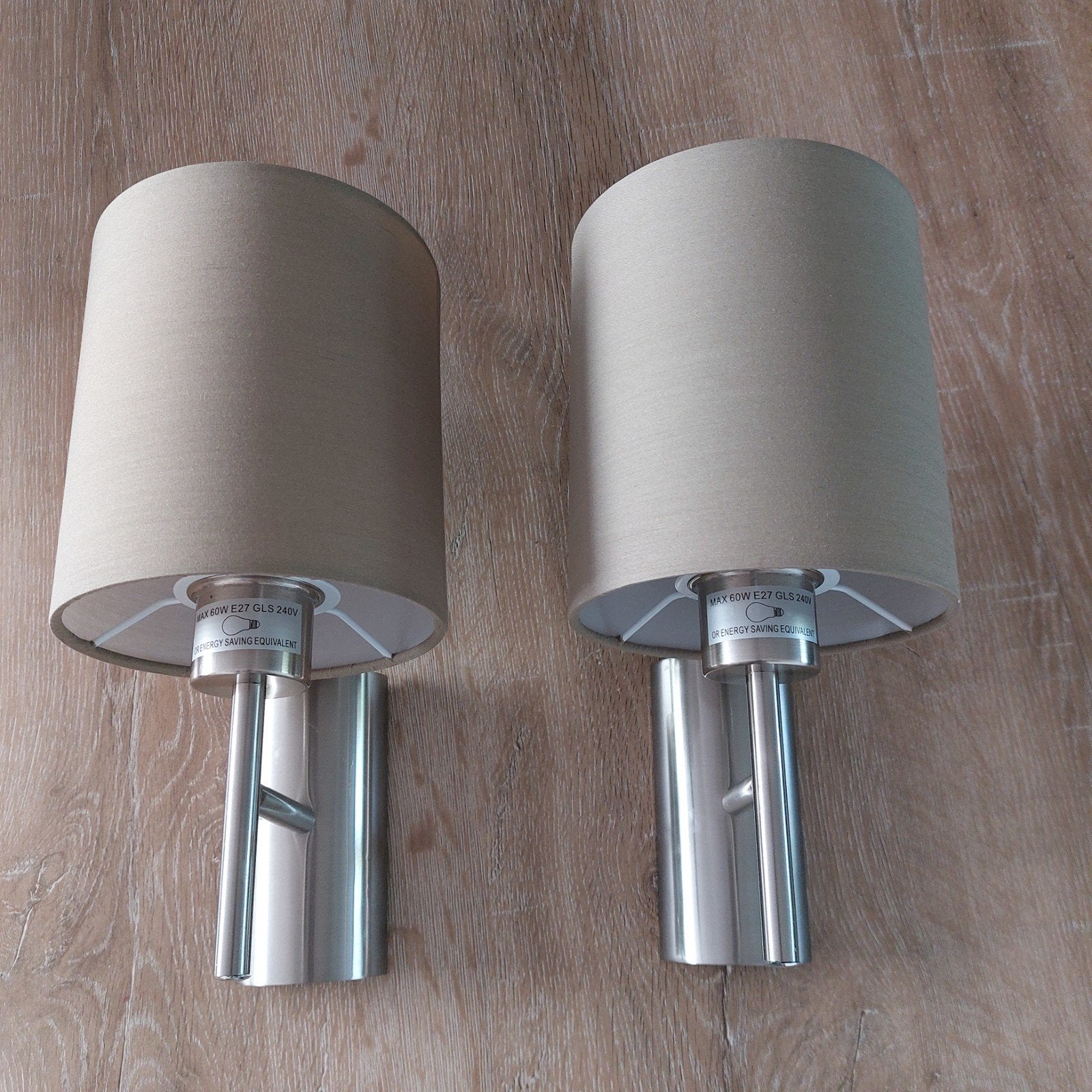 Set nieuwe schemerlampjes, Beige, Overige merken, 30 cm, Nieuw