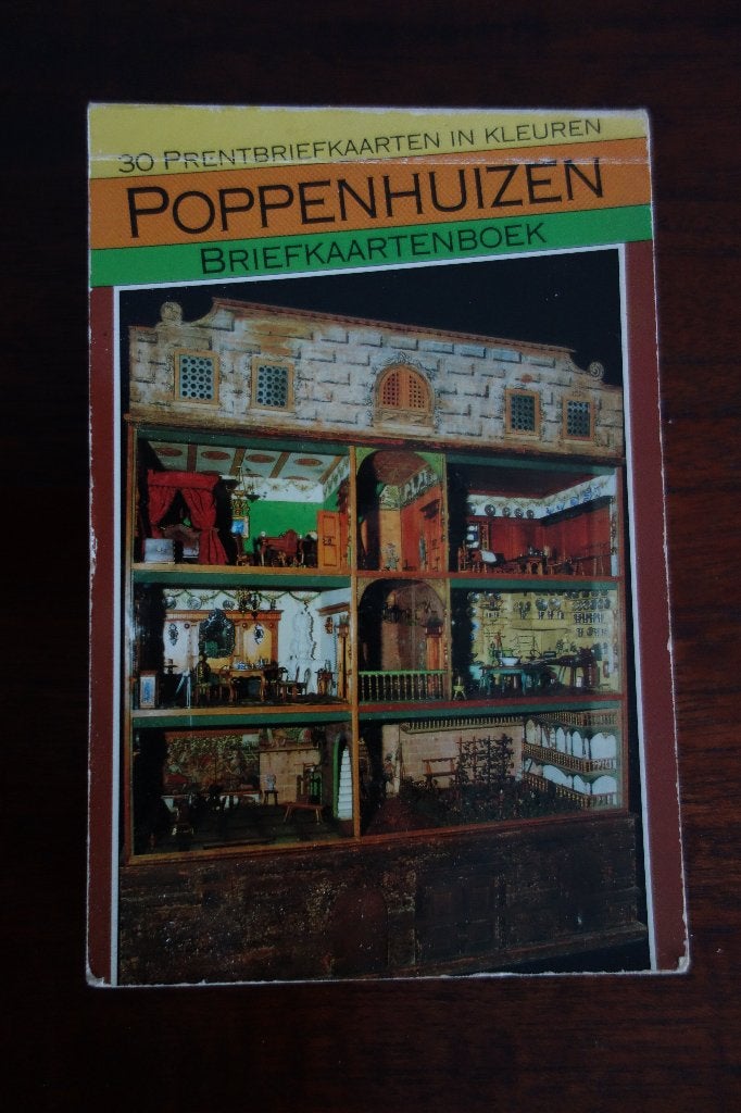 Poppenhuizen briefkaartenboek., Ophalen of Verzenden, Zo goed als nieuw, Poppenhuis