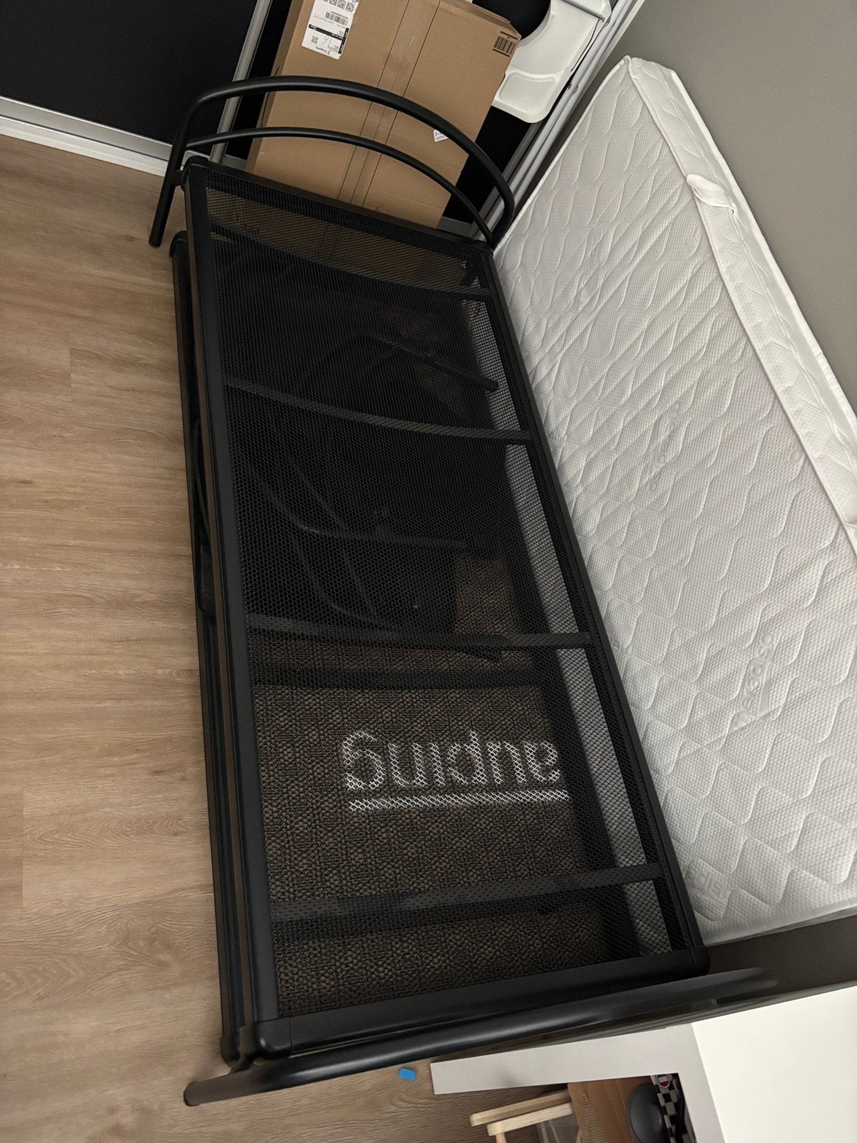 Eenpersoons auping bed, Ophalen, Gebruikt, 90 cm, Eenpersoons
