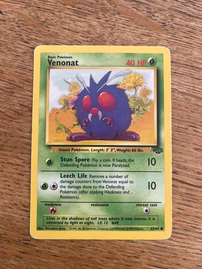 Venonat 63/64 Jungle Set, Ophalen of Verzenden, Zo goed als nieuw