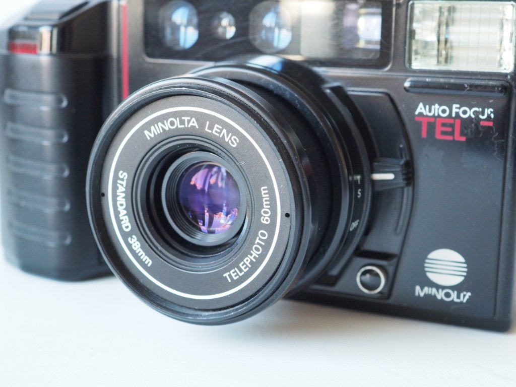 Minolta AFT AF-TELE, Ophalen of Verzenden, Gebruikt, Compact, Minolta