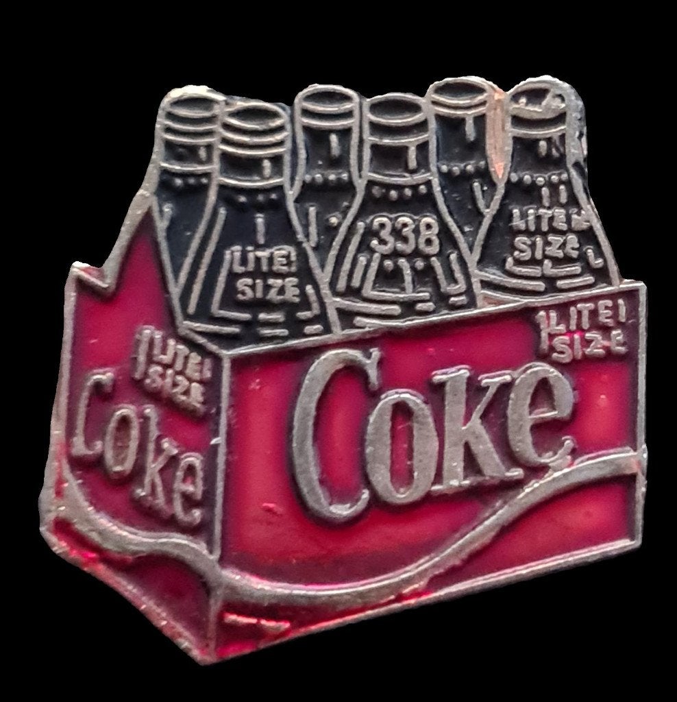 Coca-Cola 6 in tray pin, Verzenden, Nieuw, Merk, Speldje of Pin