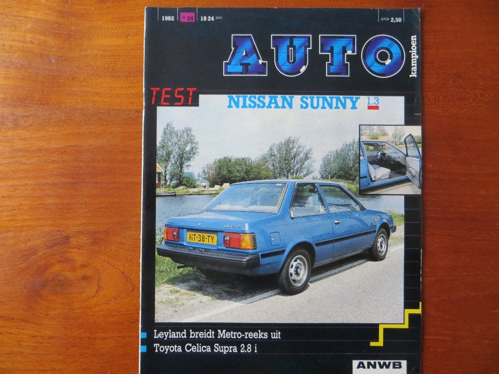 Autokampioen nr 24 1982 Celica Supra 2,8i, Mazda MX 81 Metro, Boeken, Auto's | Folders en Tijdschriften, Ophalen of Verzenden