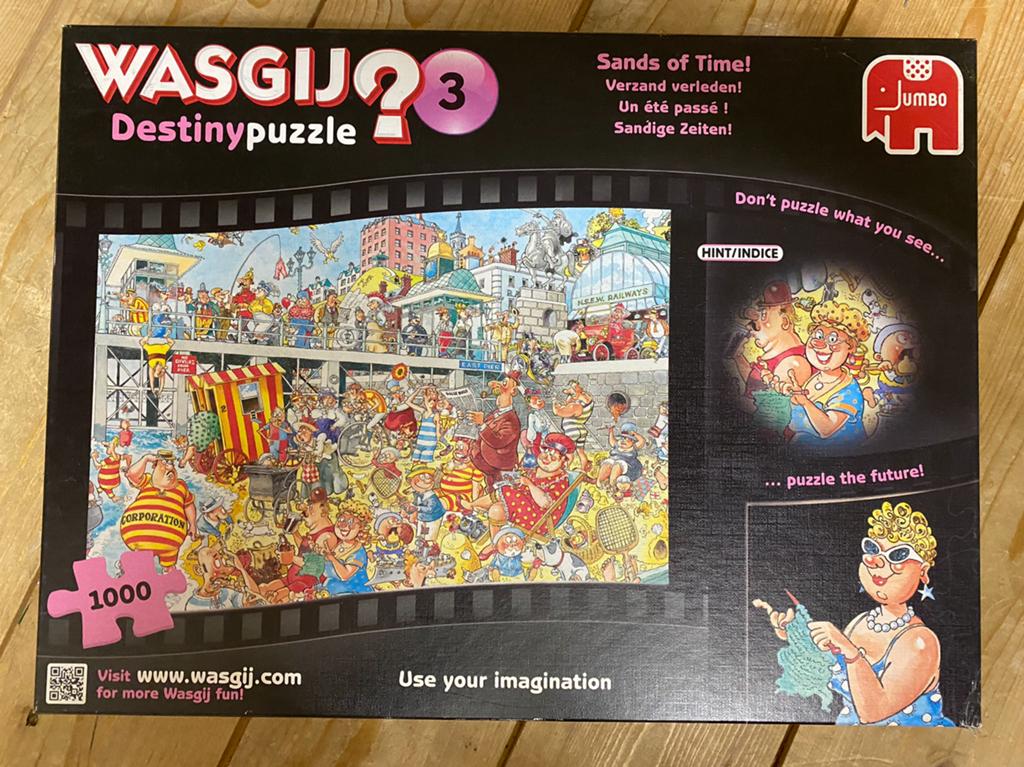 Wasgij puzzel nummer 3, nieuw gekocht 1 x gelegd., Ophalen of Verzenden, 500 t/m 1500 stukjes, Zo goed als nieuw