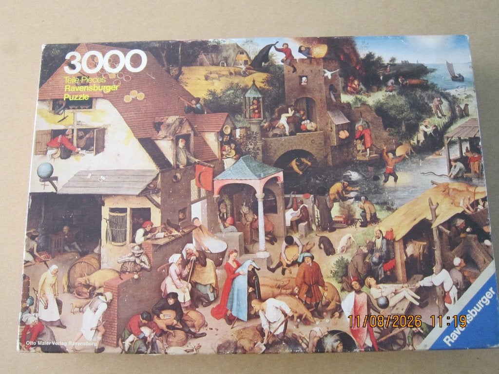 Puzzel 3000 stukjes, Ophalen of Verzenden, Meer dan 1500 stukjes, Gebruikt