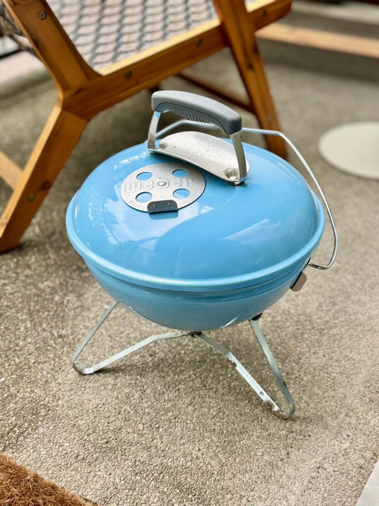 Weber smokey joe bbq, Tuin en Terras, Ophalen, Gebruikt