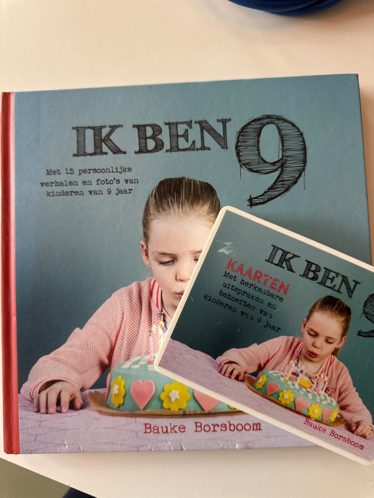 Ik Ben 9 - Boek en Kaarten set van Bauke Borsboom, Ophalen of Verzenden, Zo goed als nieuw, Non-fictie