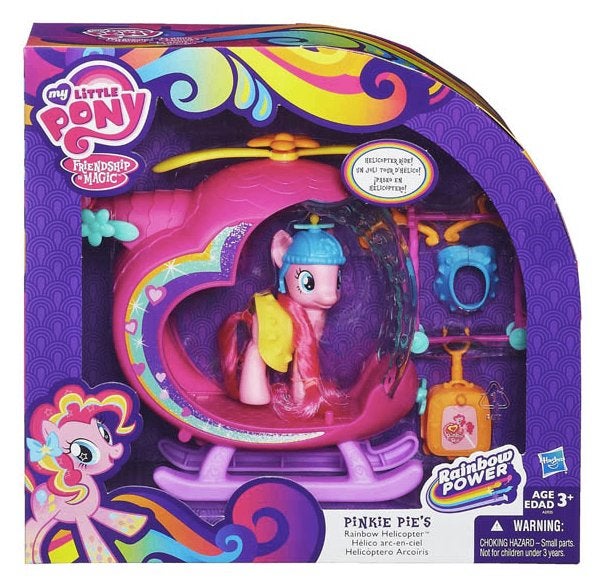 My Little Pony Rainbow Helicopter Pinkie Pie Brushable Pony, Ophalen of Verzenden, Nieuw