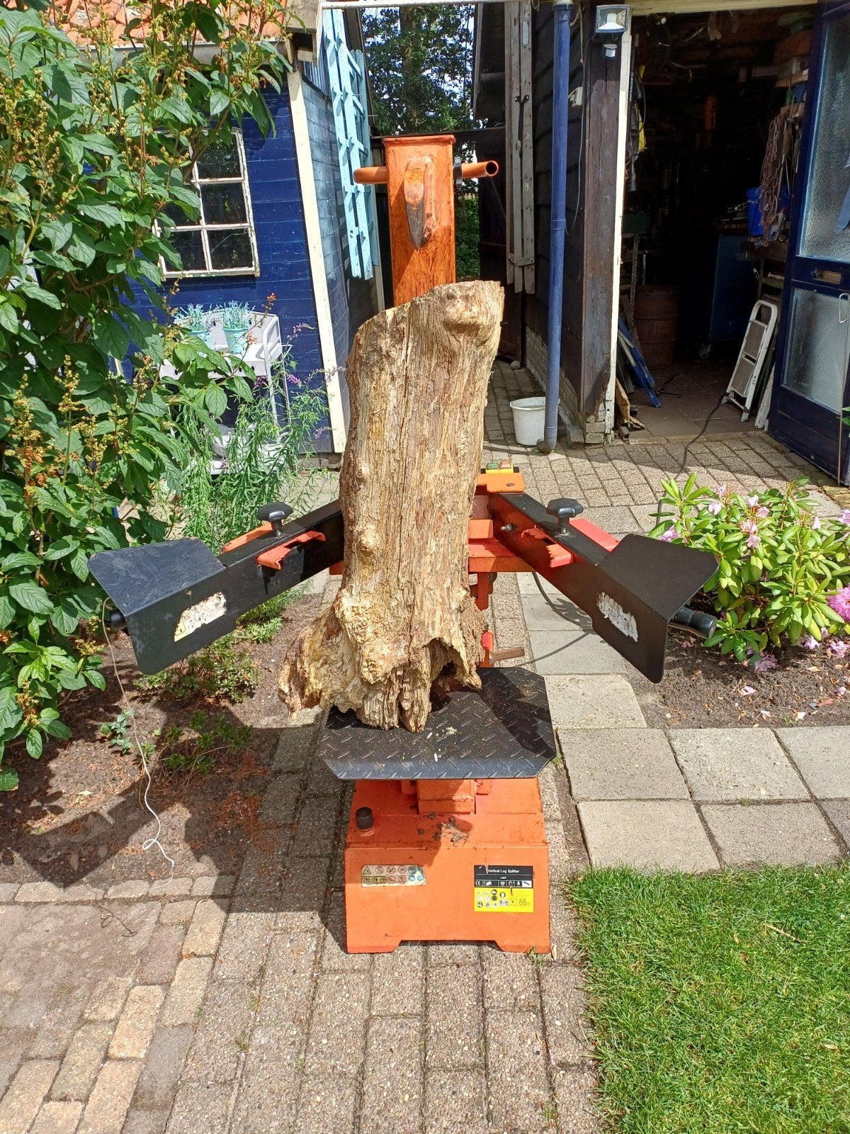 Verticale Houtklover LS9T - 3500W Elektrisch, Ophalen