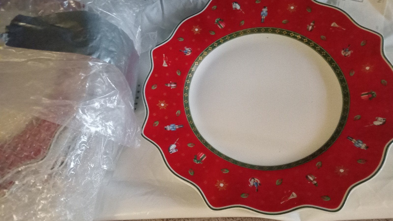 10 Villeroy & Boch dinerborden - Kersteditie, Klassiek, Villeroy & Boch, Nieuw, Ophalen of Verzenden
