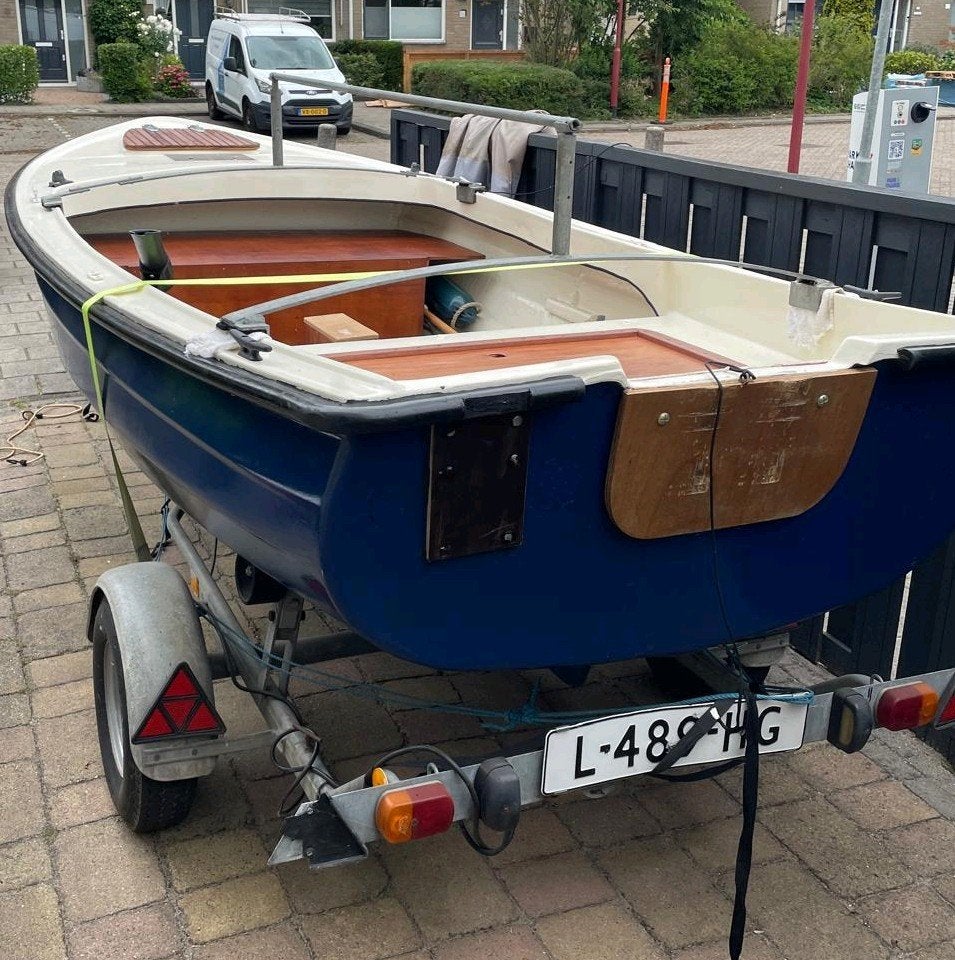 Te koop boot incl. trailer, Watersport en Boten, Ophalen, Benzine