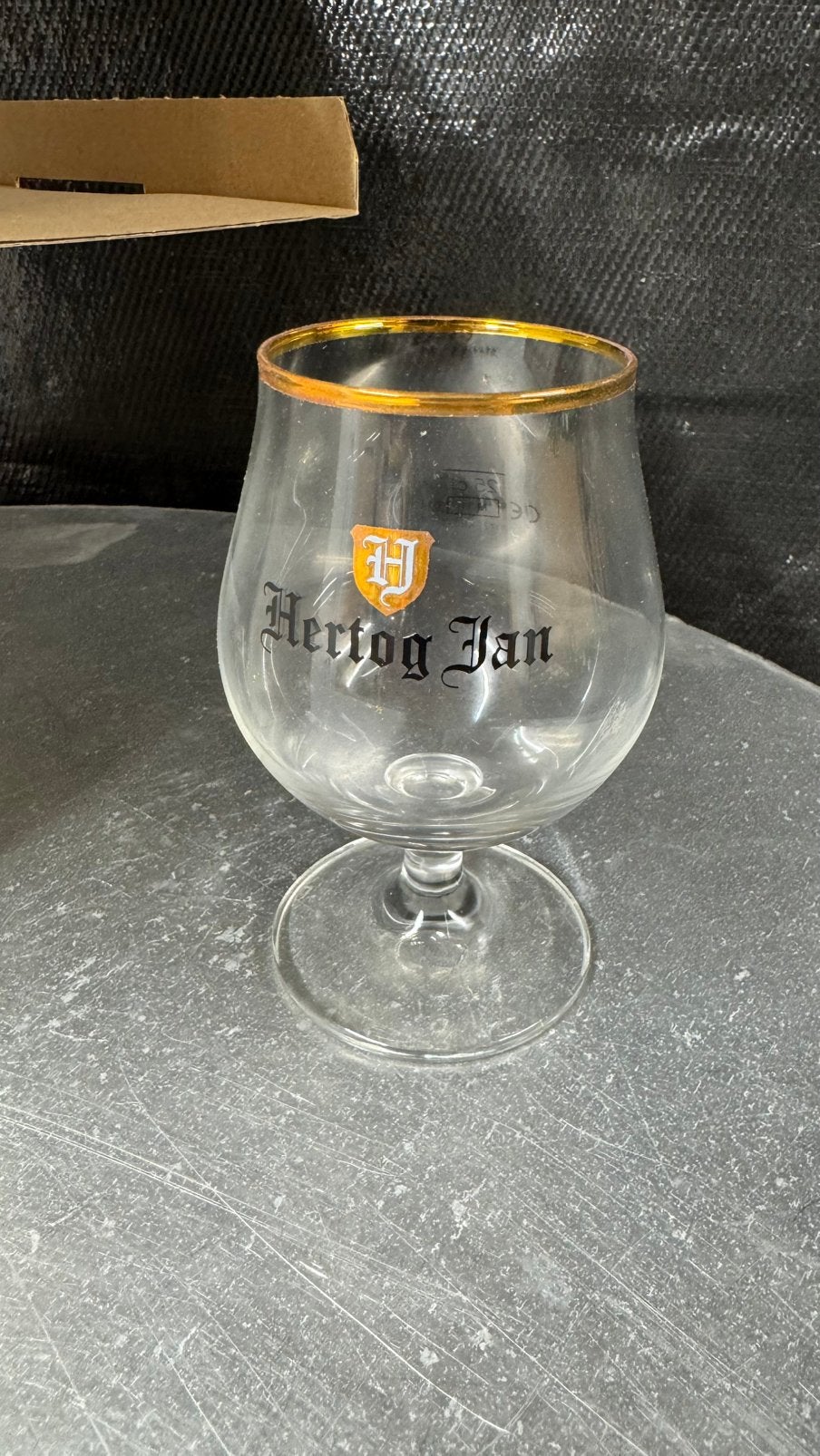 Hertog Jan speciaalbier glazen 12 stuks, Ophalen of Verzenden, Nieuw, Bierglas