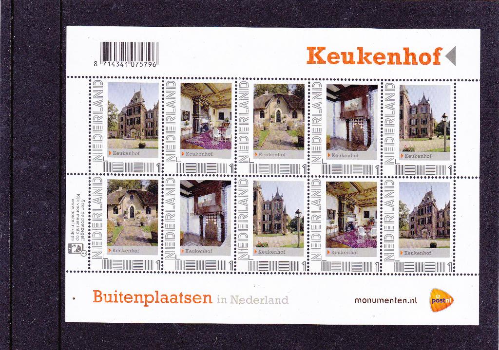 Persoonlijke zegels Keukenhof (252), Verzenden, Na 1940, Postfris