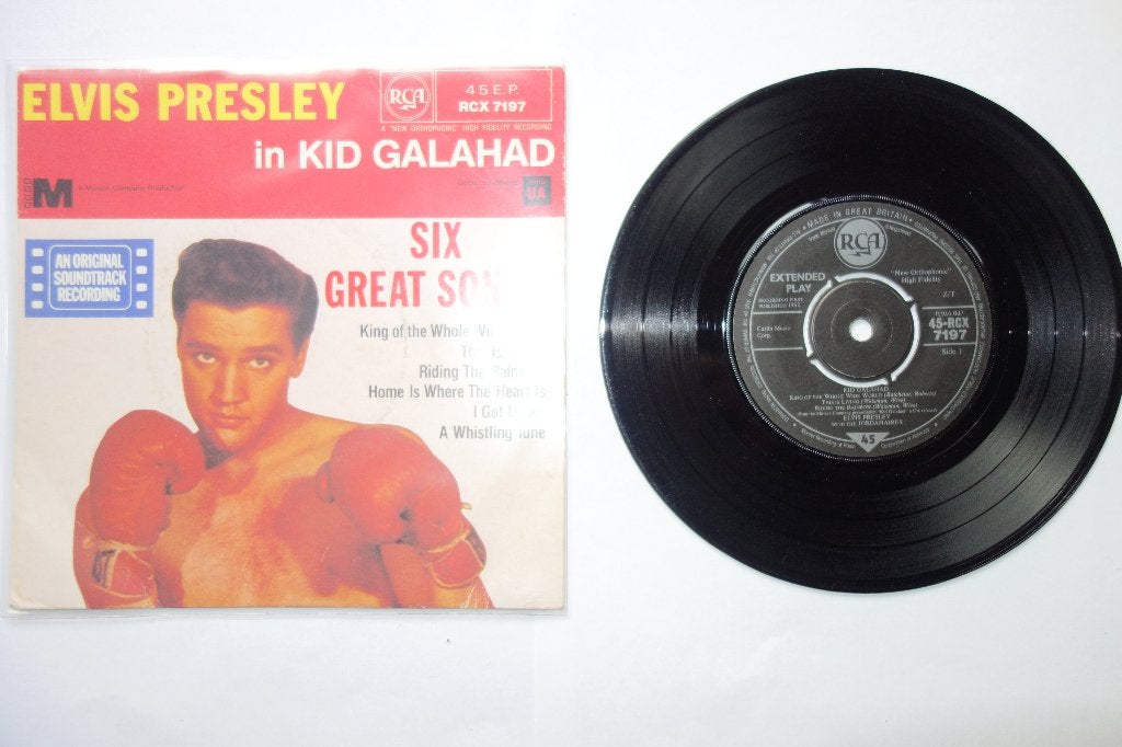 E.P single Elvis Presley, Cd's en Dvd's, Vinyl Singles, Ophalen of Verzenden, Zo goed als nieuw, 7 inch, Pop