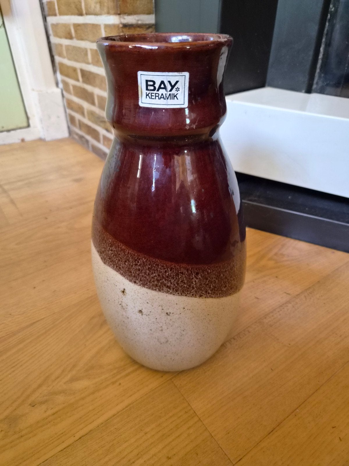 West Germany Bay vaas, Ophalen, Overige kleuren, Aardewerk of Porselein, Zo goed als nieuw