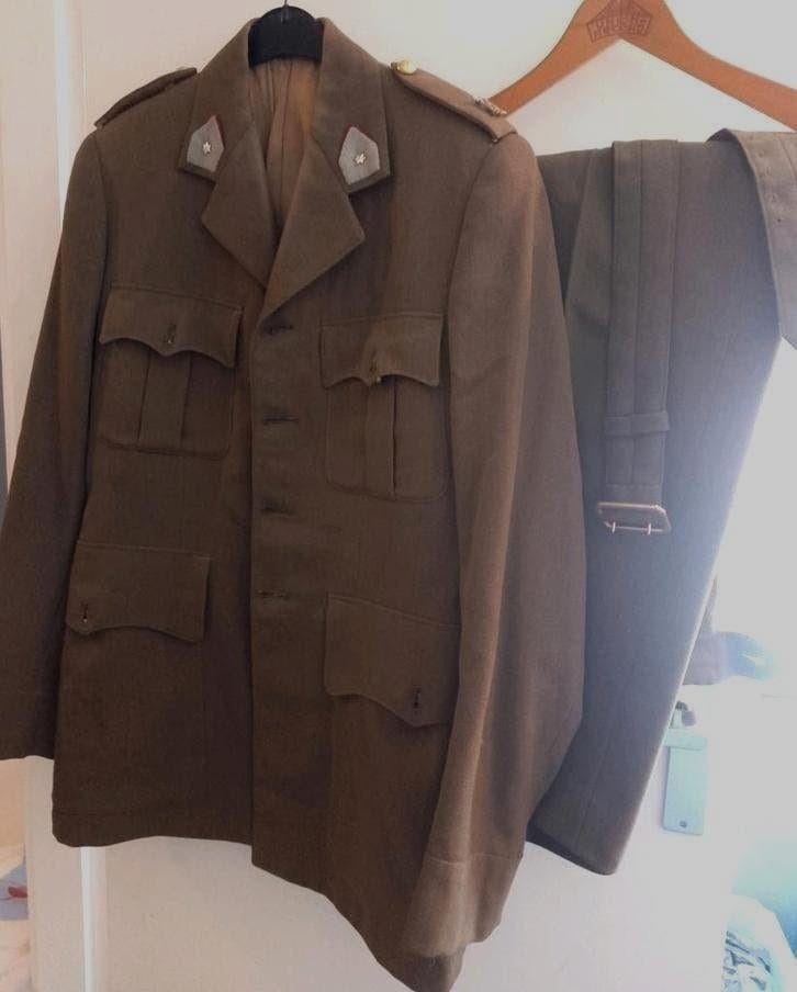 LEGER UNIFORM Technische Dienst - Vintage, Verzamelen, Militaria | Algemeen, Ophalen of Verzenden, Overige soorten, Overige gebieden