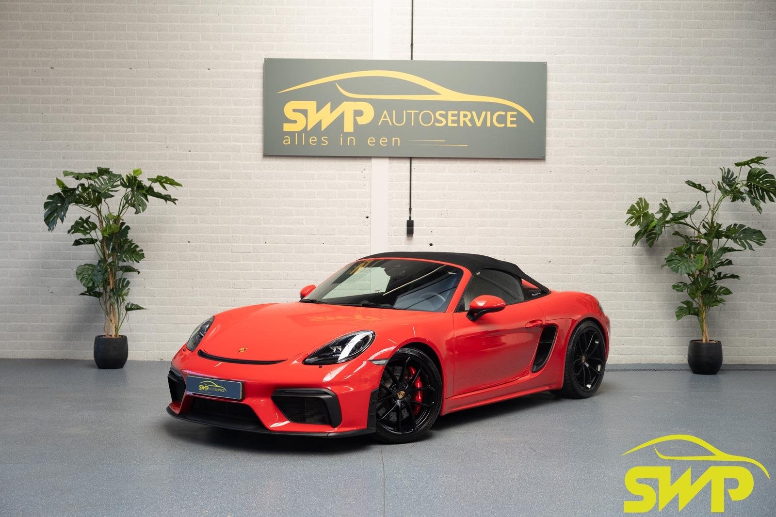 Porsche 718 Spyder 4.0 | Porsche Approved 3-27 | Bose | Spor, Auto's, Achterwielaandrijving, Cabriolet, Leder en Stof, Bedrijf