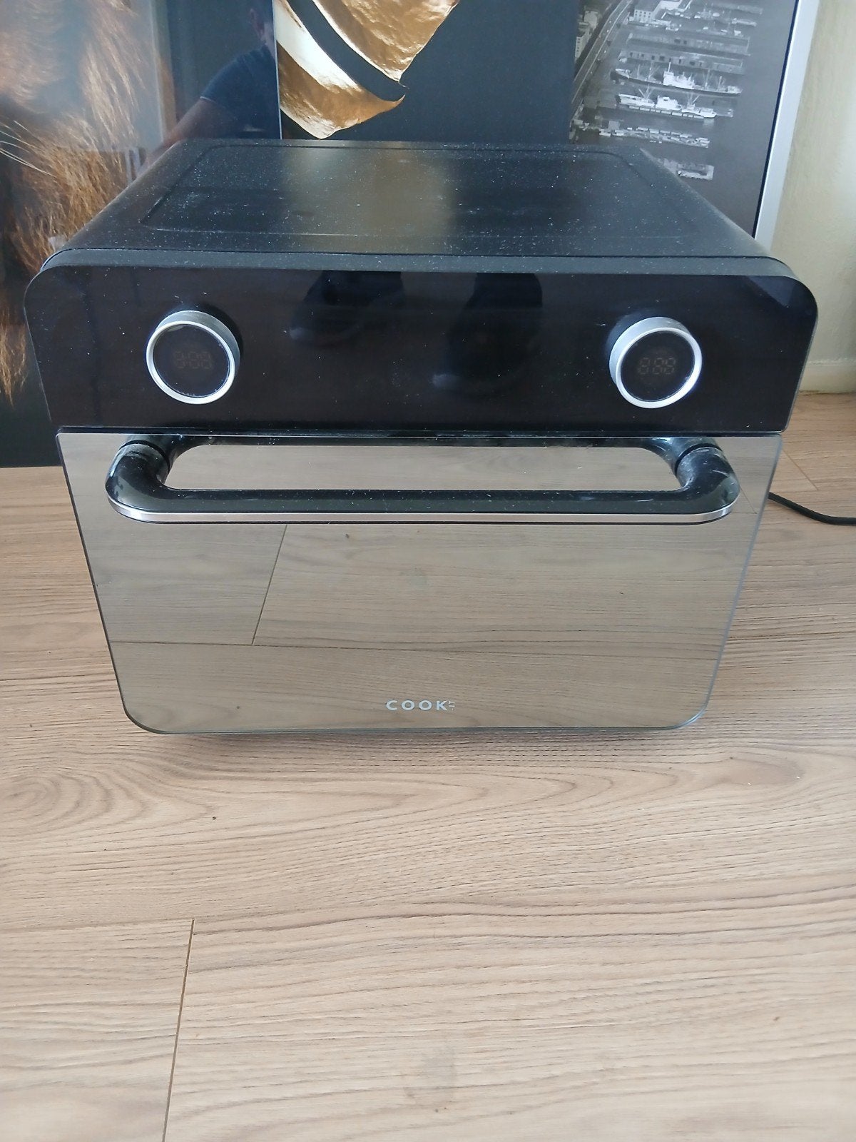 Cook@Home Airfryer Oven - Zo goed als nieuw, Ophalen of Verzenden, Zo goed als nieuw, Airfryer, 1500 gram of meer