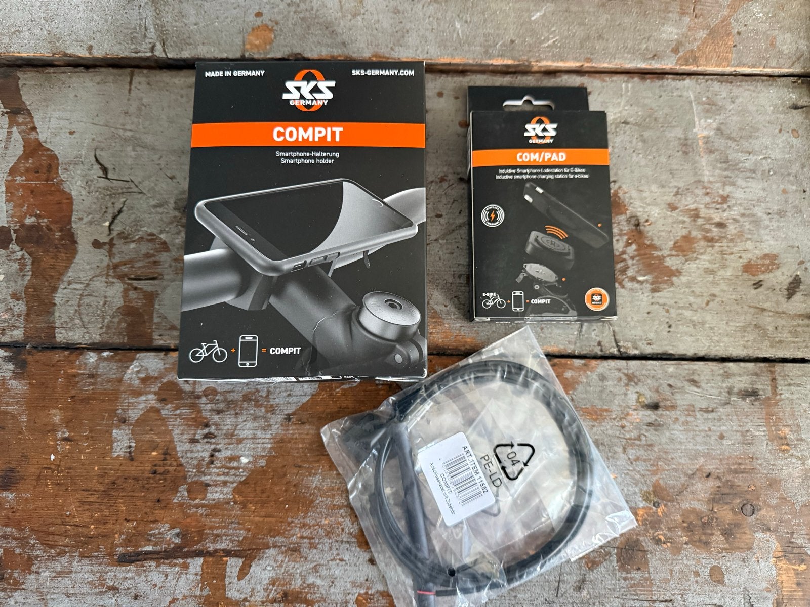 SKS Compit, Com/pad & kabel - Draadloos opladen e-bike, Elektrische fiets, Overige typen, Ophalen of Verzenden, Nieuw