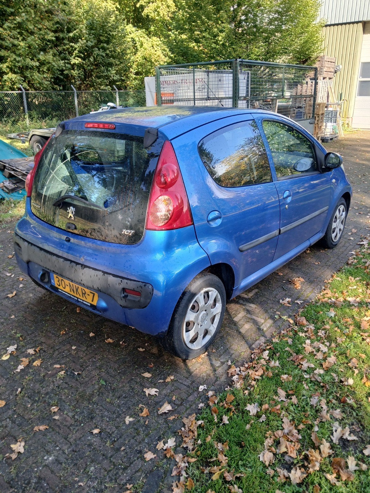 peugeot 107  nieuwe apk, Voorwielaandrijving, Euro 5, Stof, Zwart