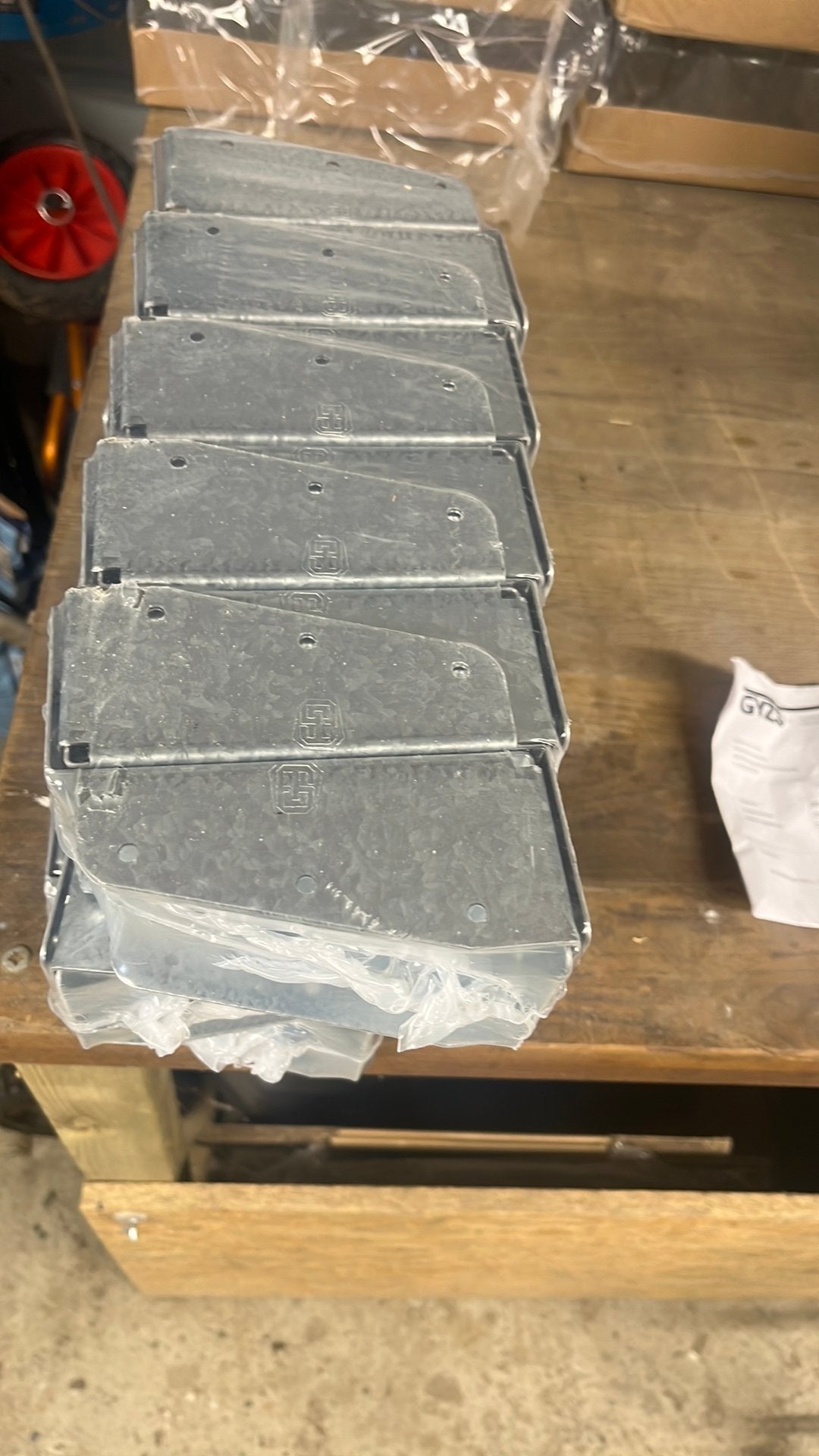 Balkdragers 121x71x1,5, Doe-het-zelf en Verbouw, IJzerwaren en Bevestigingsmiddelen, Ophalen, Zo goed als nieuw, Minder dan 50 mm