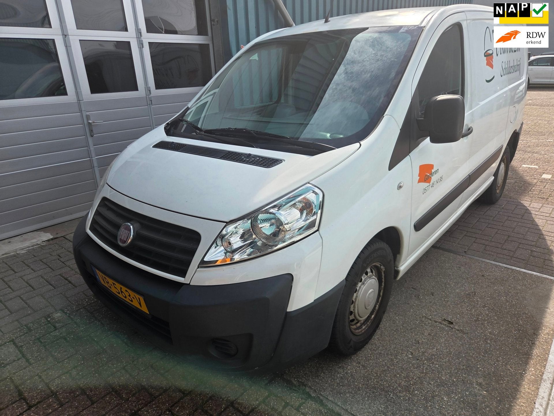 Fiat Scudo 10 1.6 MultiJet KH1 Actual 100% goed, Auto's, Voorwielaandrijving, Euro 5, Gebruikt, 4 cilinders