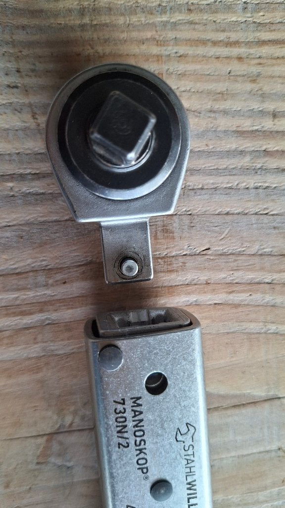 Stahlwille Manoskop 730N/2 momentsleutel MET ratelkop, ,, Nieuw, Ophalen of Verzenden, ,